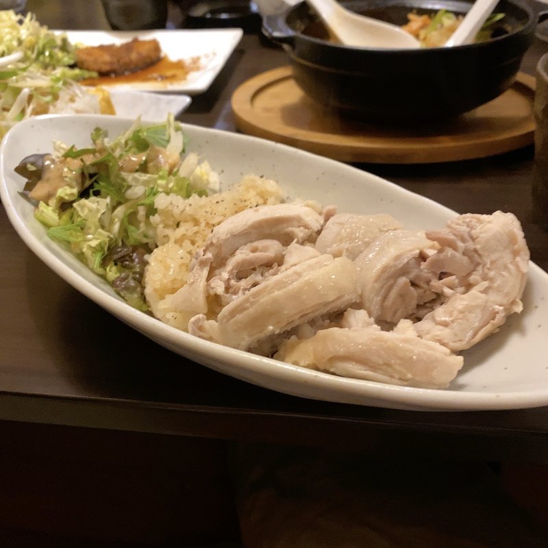 カオマンガイ(大衆酒場 あかし屋)