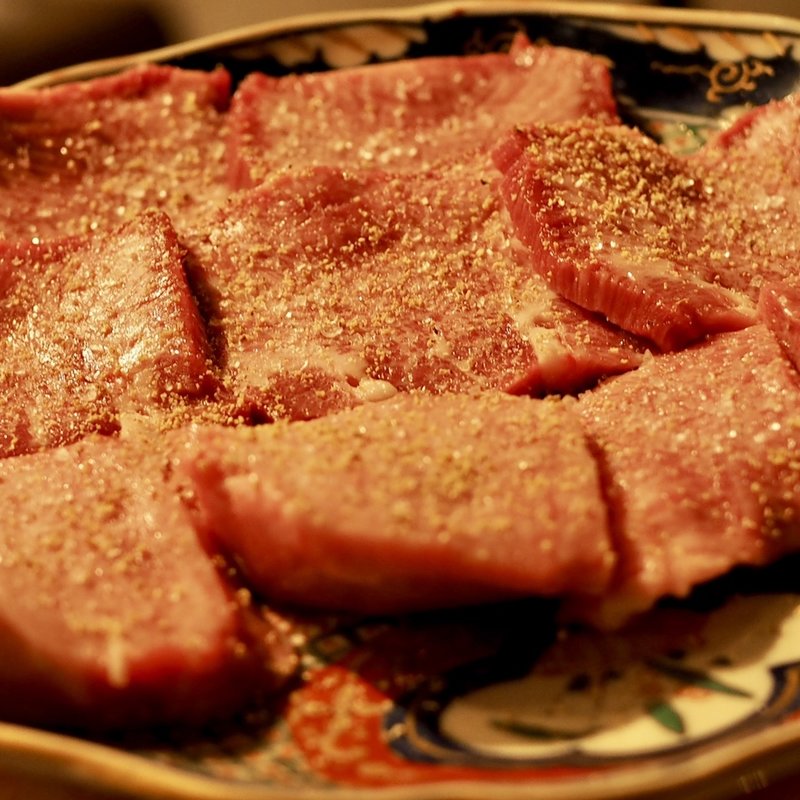 神谷ブランド塩タン(京洛焼肉 ぽめ)