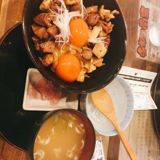 レバー丼(中村農場)