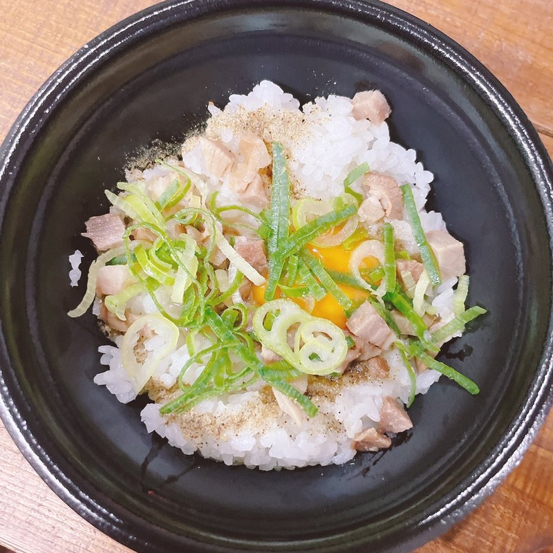 贅沢卵かけごはん(麺屋銀星 高円寺本店)