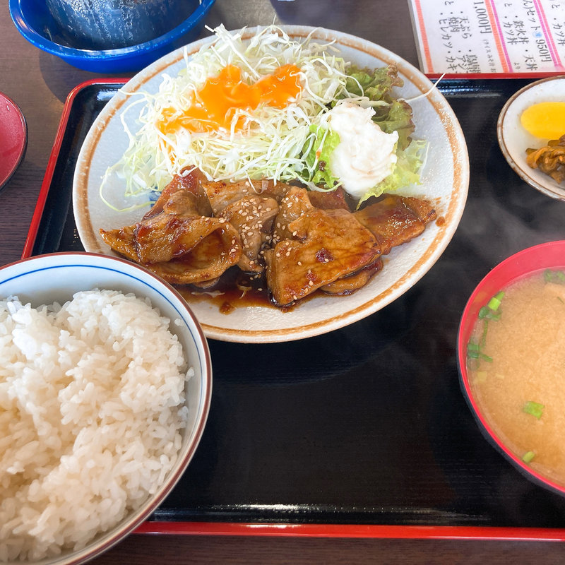 生姜焼き定食(まつかさ食堂 )