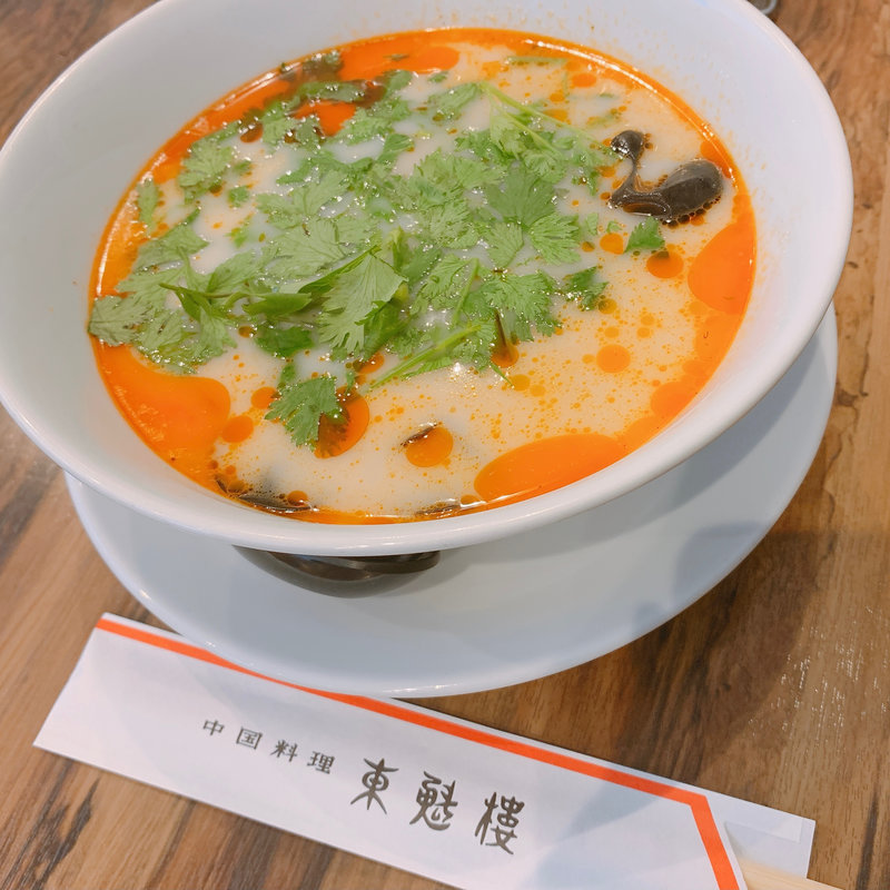 スープ春雨1丁目(ピリ辛)具材3品(スープ春雨 東魁楼上海麻辣湯)