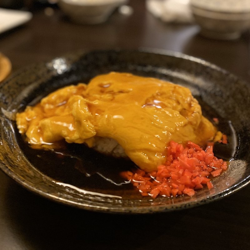 天津飯(大衆酒場 あかし屋)