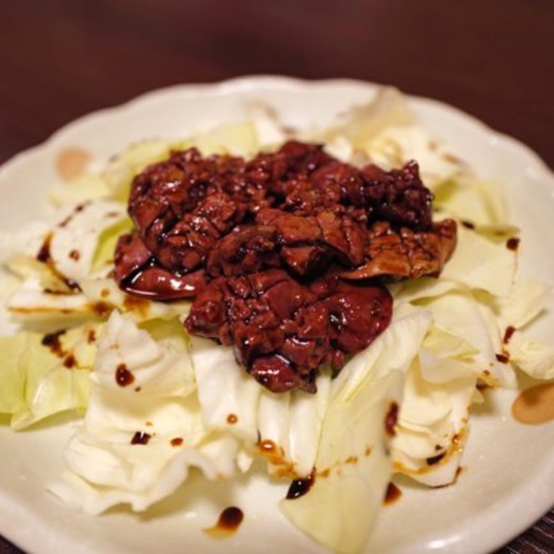 こだわりのレバー焼(焼鳥たんべ)