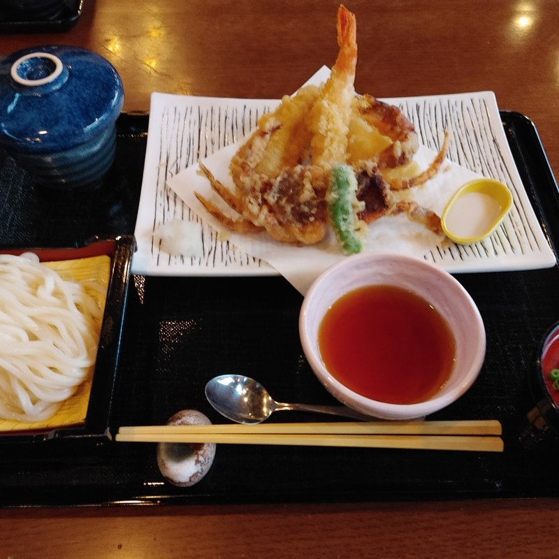 天婦羅と冷やしうどん膳(レストラン櫻(ディズニーシー))