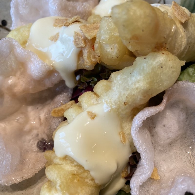 プリプリ海老マヨネーズ和え(ざくろ )