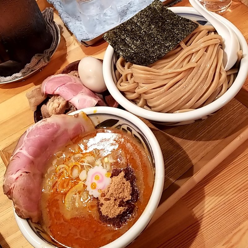辛鰹つけ麺(麺の極はなみち )