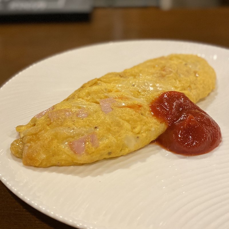 ハムとチーズのオムレツ(唐山 美実)