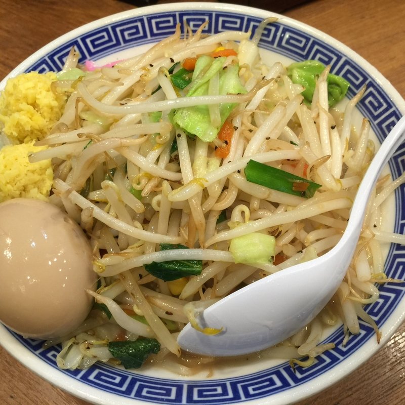 タンメンプラス味玉(東京タンメン トナリ 江東千石店)