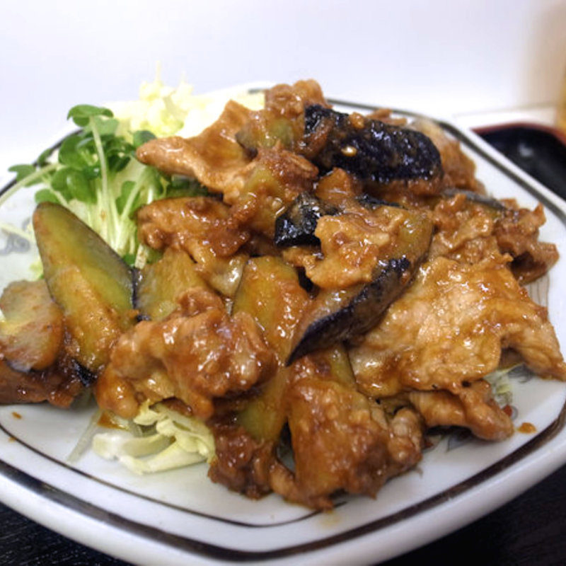 なす肉味噌炒め(北食堂)