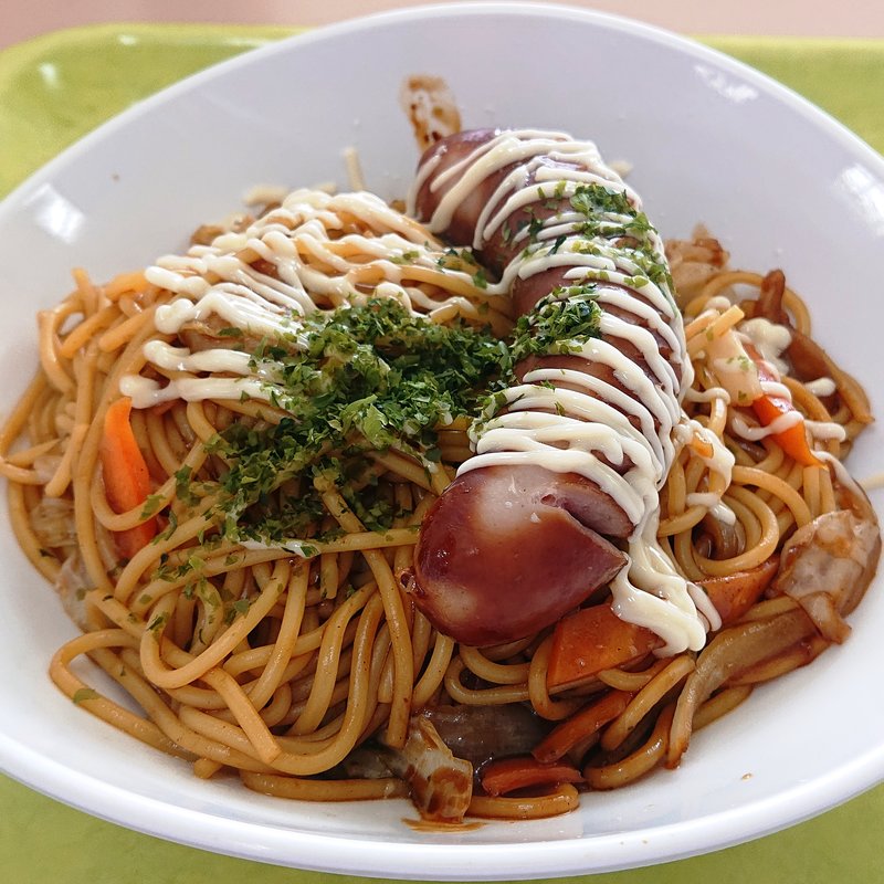 ジャンボフランク焼きそば(802A TERRACE)