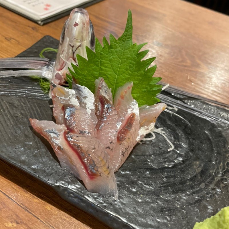 飛魚刺し(酒席まつした)