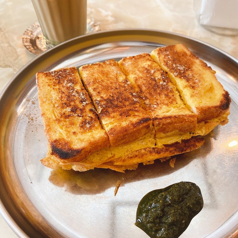 カバブオムレツトースト(ミスターサモサ （Mr. Samosa）)