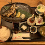 お魚膳　金華サバ一夜干し