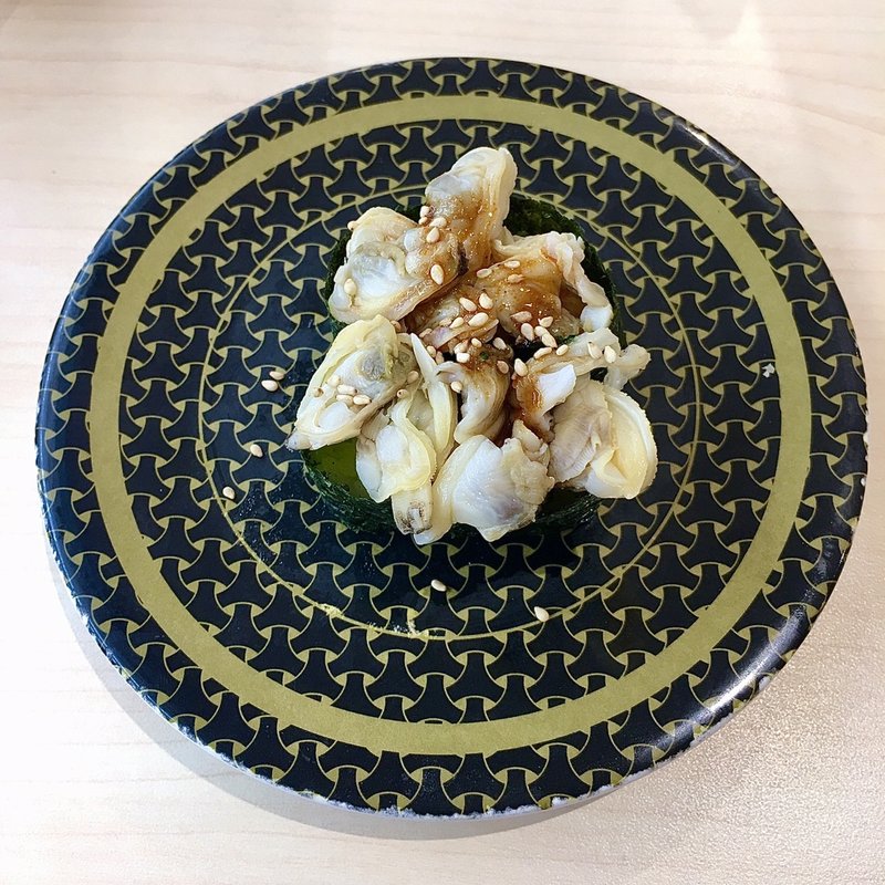 煮アサリ軍艦(はま寿司春日井大和通店)