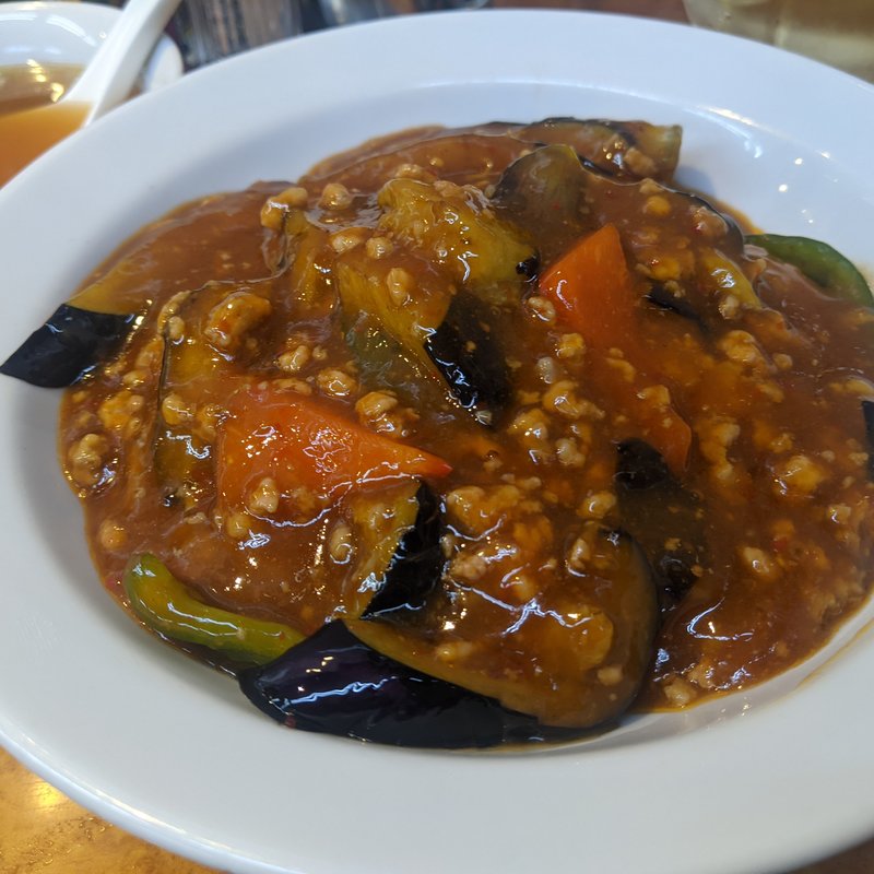 麻婆茄子丼(石狩亭)