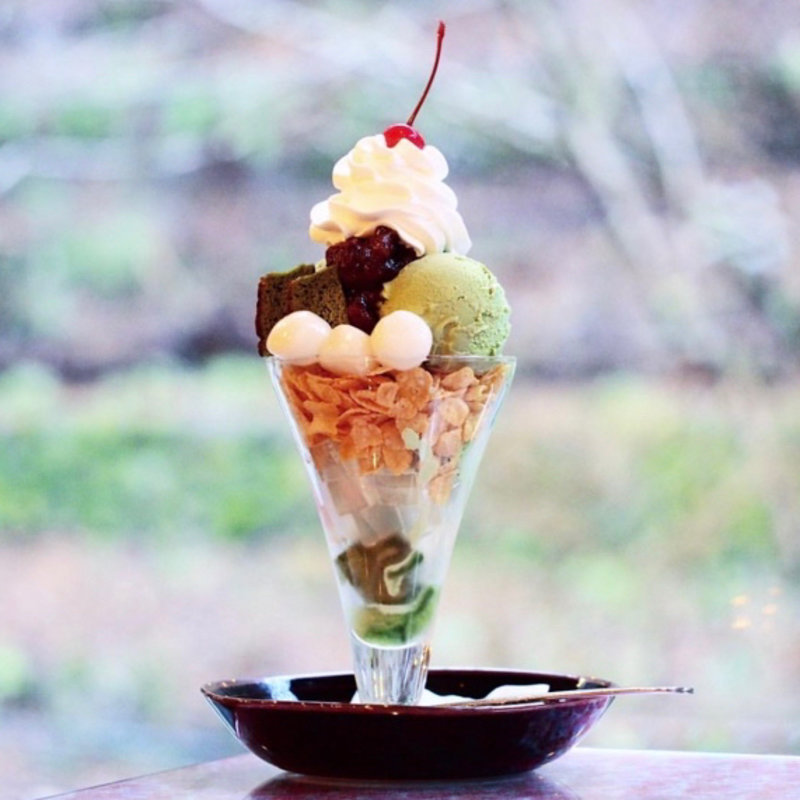 抹茶パフェ(貴船倶楽部 （キフネクラブ）)