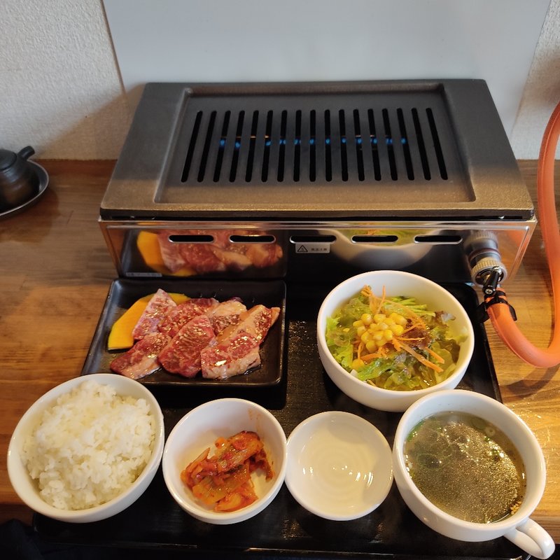 ハラミ定食(焼肉 じん)