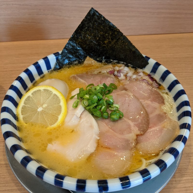 特製濃厚鯛出汁ラーメン(ねいろ屋　豊洲店)