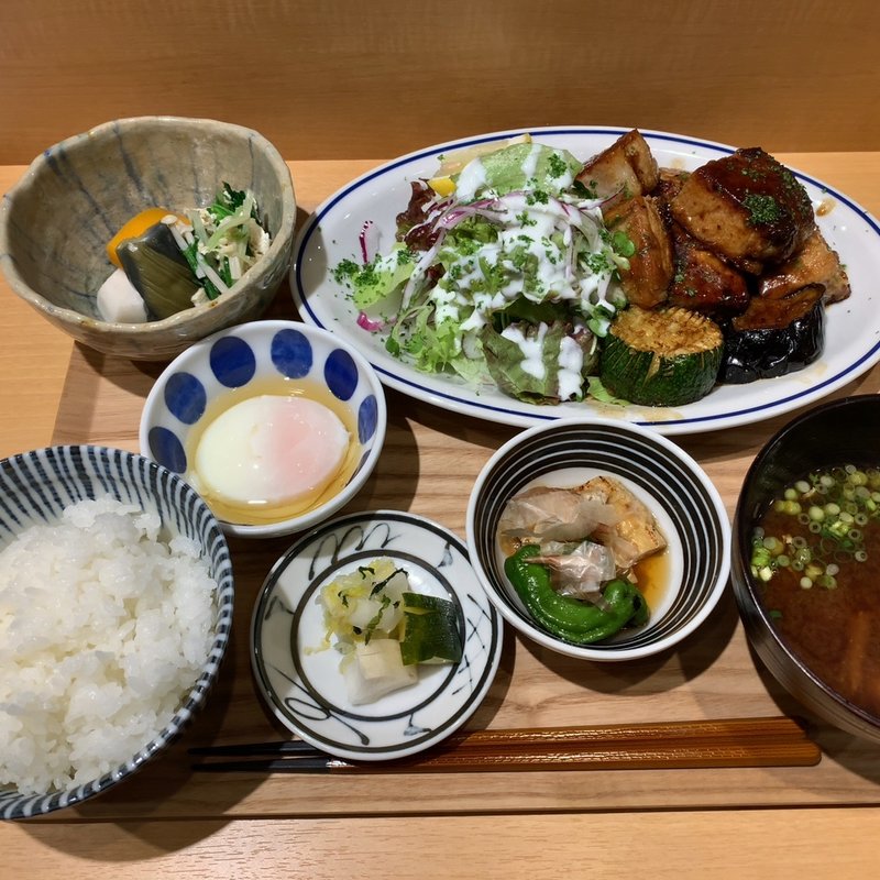 豚ロースバター焼定食(赤羽中央食堂)