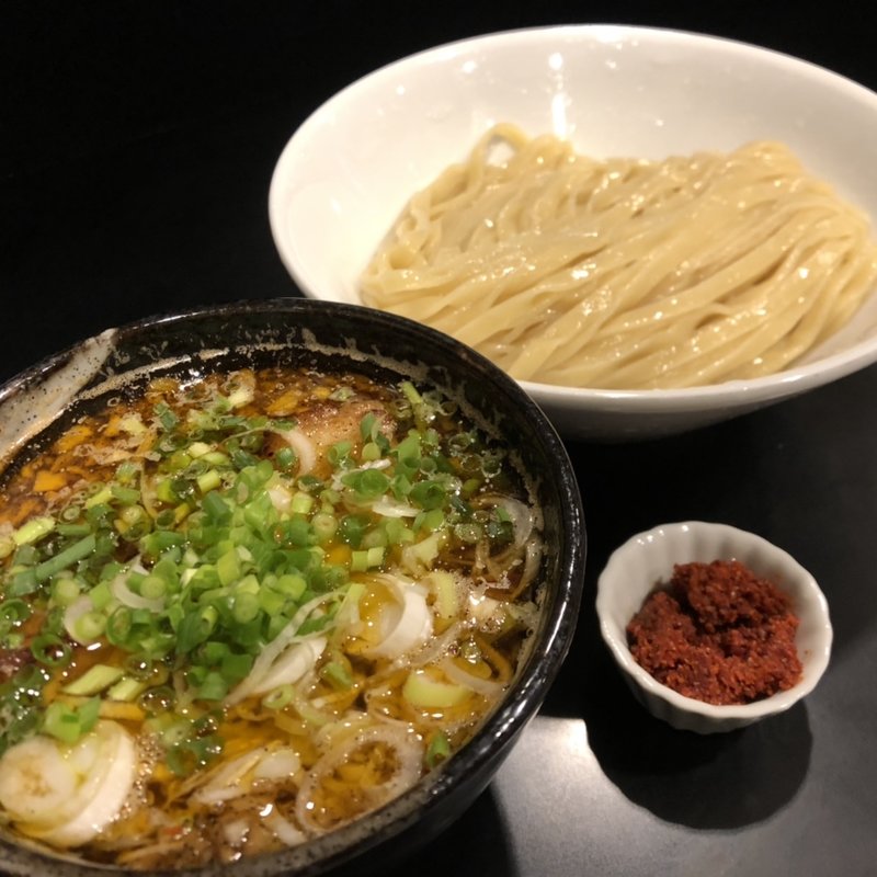 辛つけ麺(麺屋 熊胆（ゆうたん）)