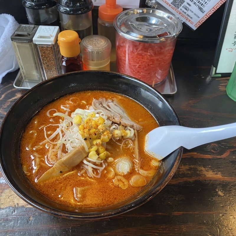 旨辛味噌ラーメン(らーめん布袋 )