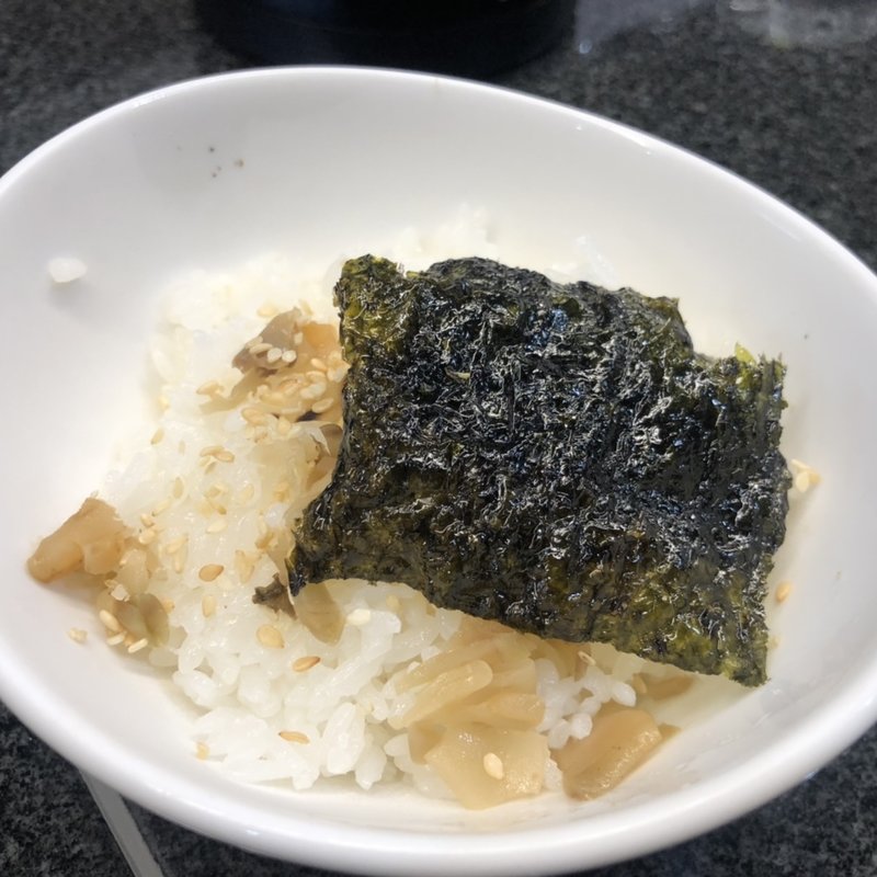 〆ご飯(しろくま)