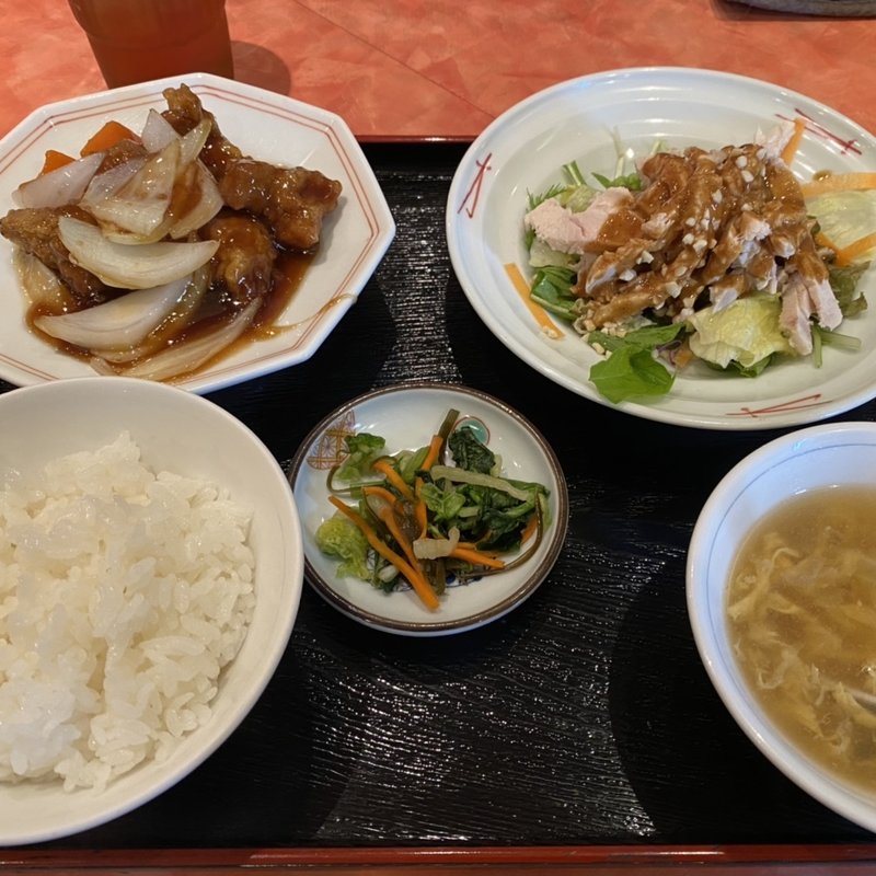 サービス定食(中華料理佳仙)