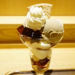 ほうじ茶パフェ(林屋新兵衛 日比谷店)