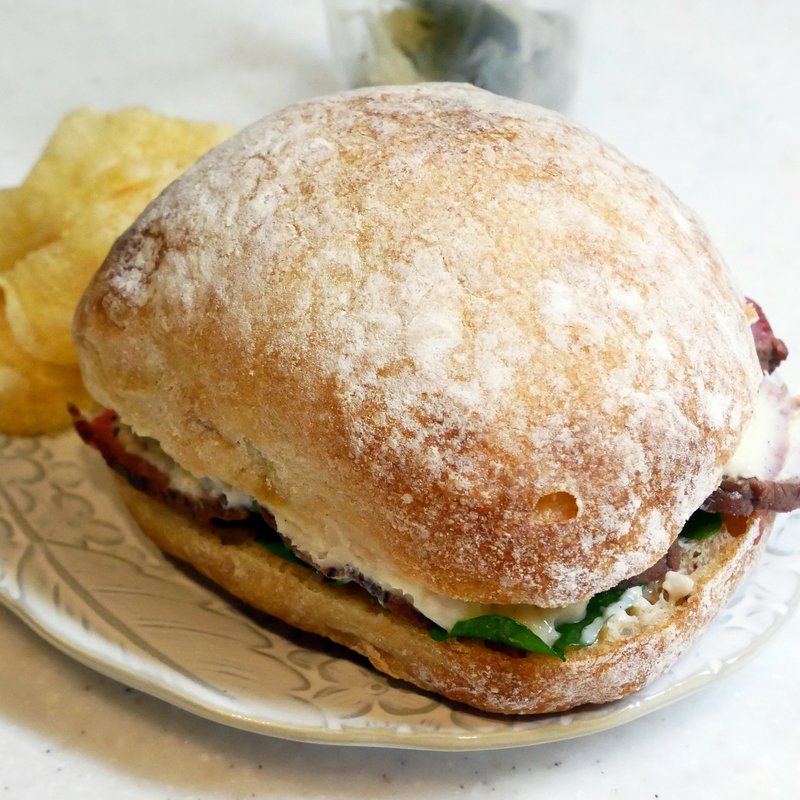 ローストビーフサンドイッチ(Hotel Chocolat　ホテルショコラ　丸ビル店)