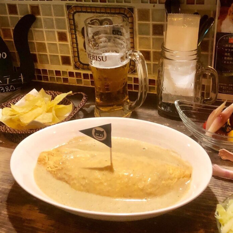 オムカレー(東京ロビン )