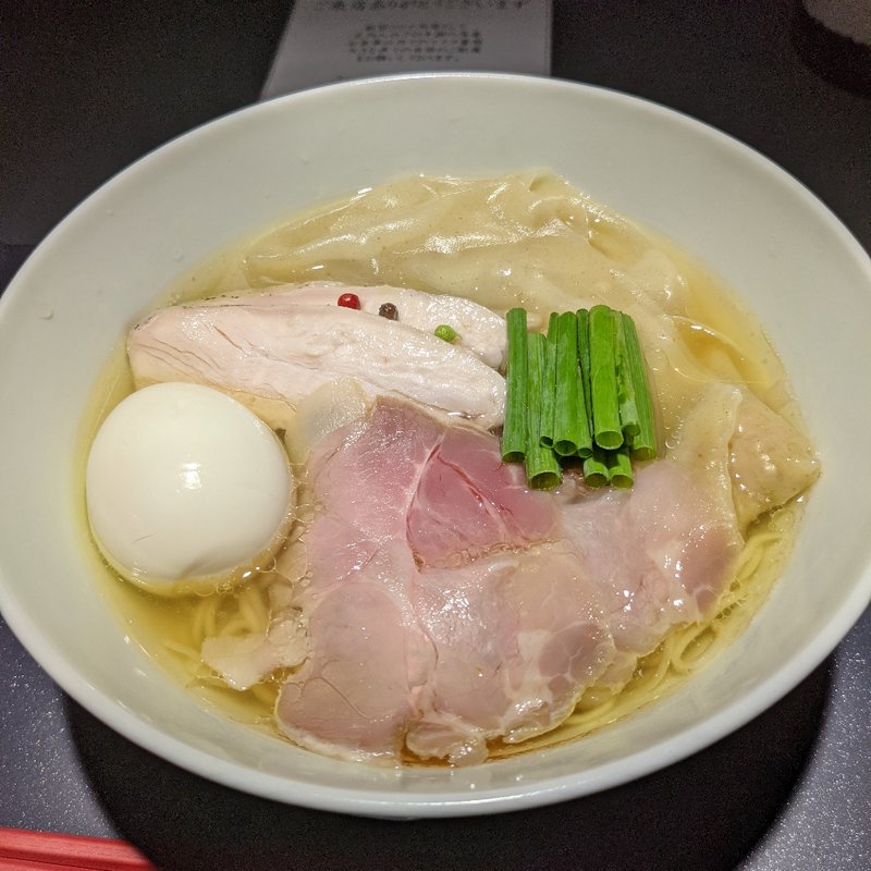 特製塩ラーメン(noodle art gallery Ryota Tezuka)