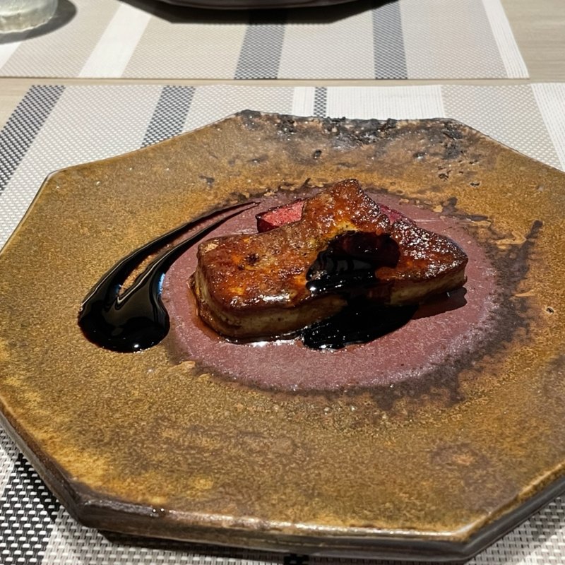 フォアグラ(鉄板焼SETO)