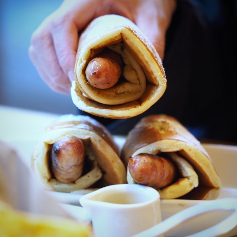 毛布でくるんだ3匹のこぶた(オリジナルパンケーキハウス なんばパークス店)