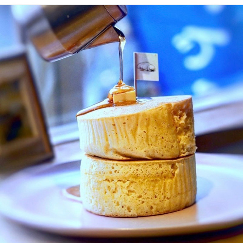 ホットケーキ(カフェ楓荘)