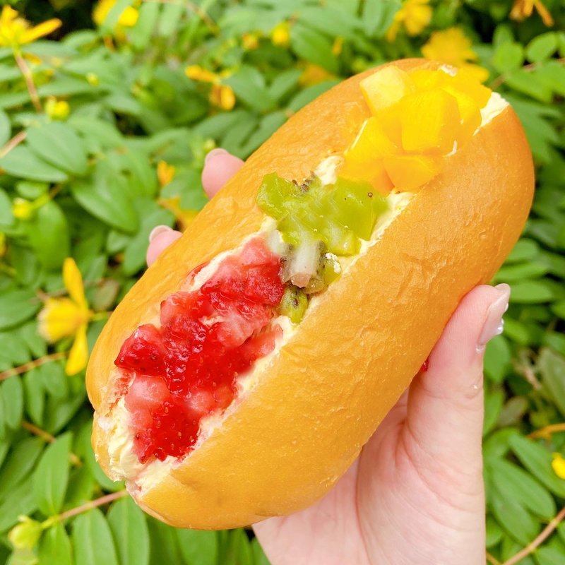 カスタードフルーツ(ふわこっぺ 阪神西宮店)