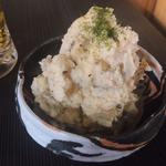 温、明太ポテサラチーズ(鶏だしおでん さもん 中目黒店)