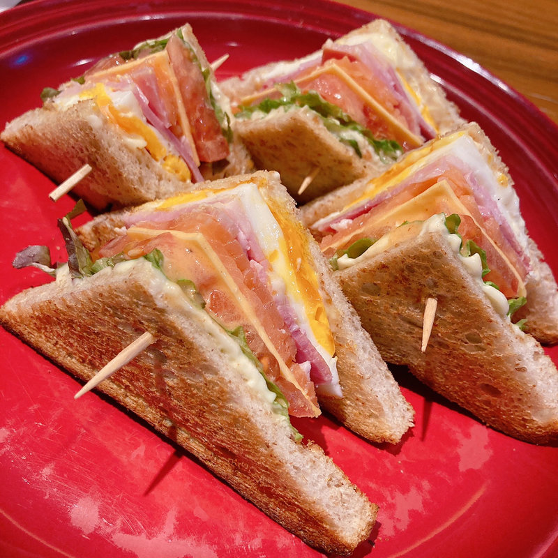 クラブハウスサンド(むさしの森珈琲 所沢住吉店)