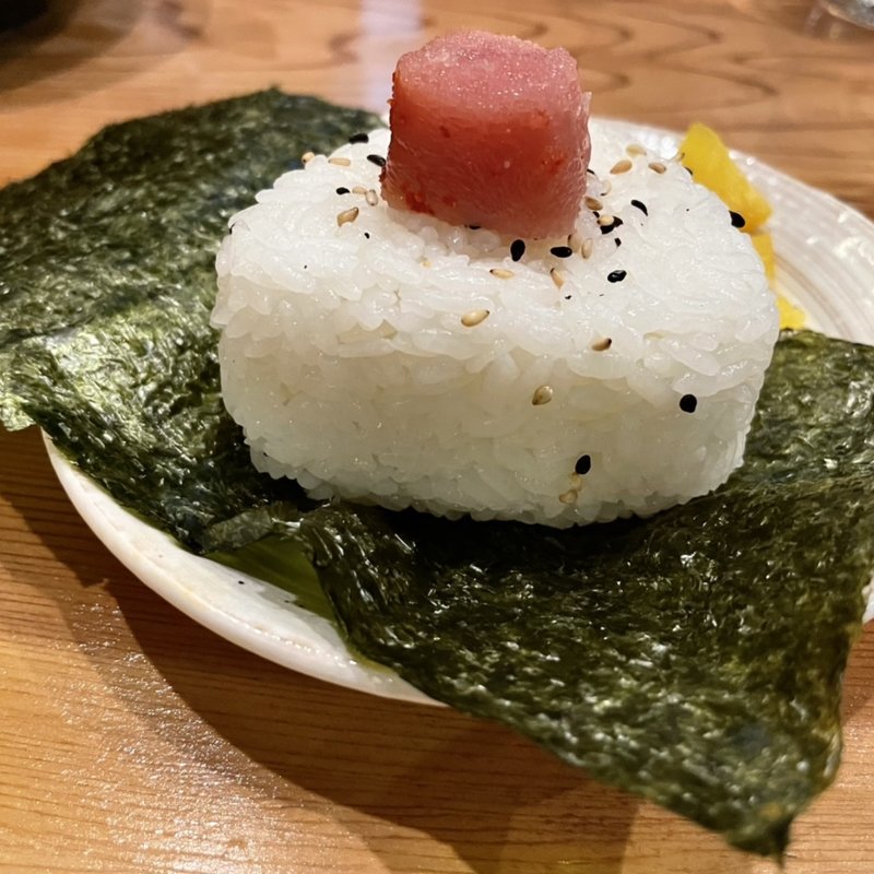 おにぎり(焼とり家 庵)