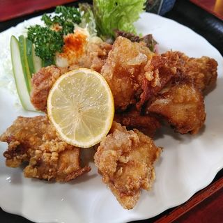 トリモモカラ揚定食(あいな亭 )