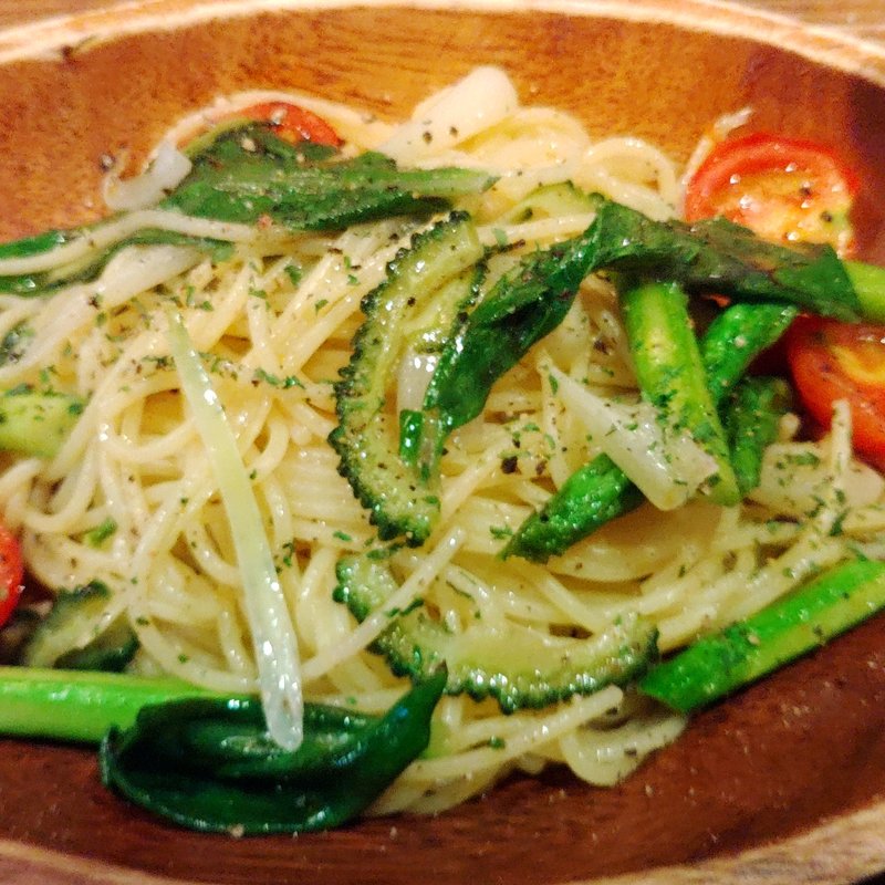 島野菜のペペロンチーノ(ひららバルKOSUMI
)