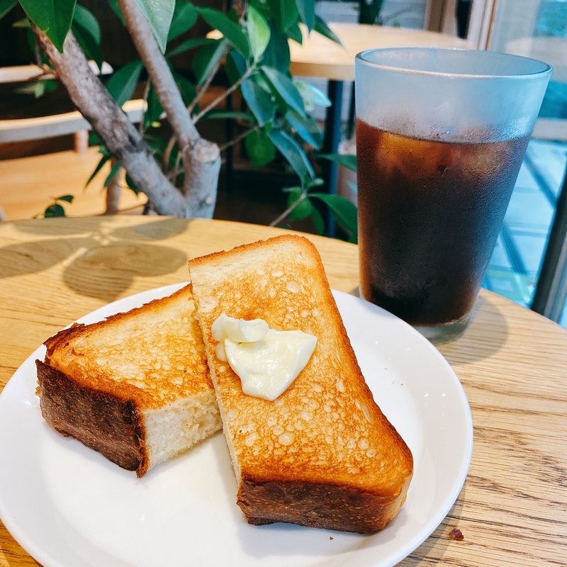 モーニングセット(ブレッドアンドコーヒー イケダヤマ)