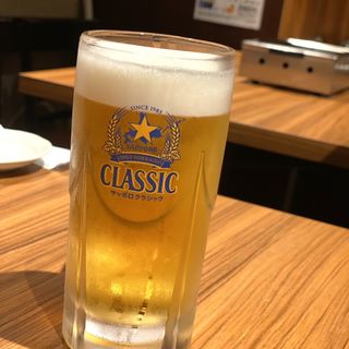 生ビール(人情焼肉和牛 昌苑 6条店)