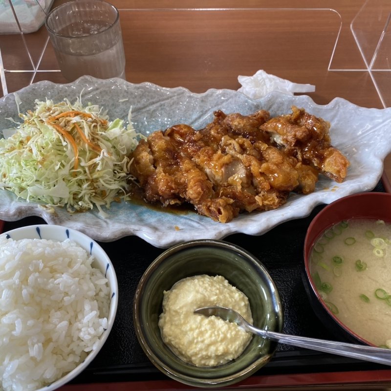チキン南蛮定食(たかもとや　小倉東店)