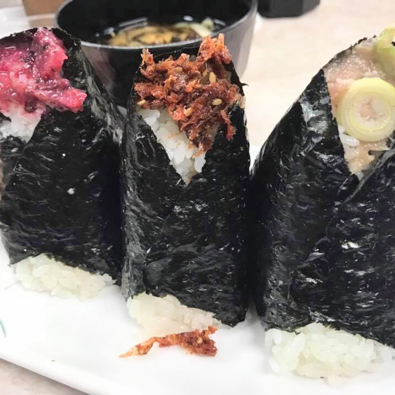 おにぎり3個(おにぎり ぼんご 大塚本店)