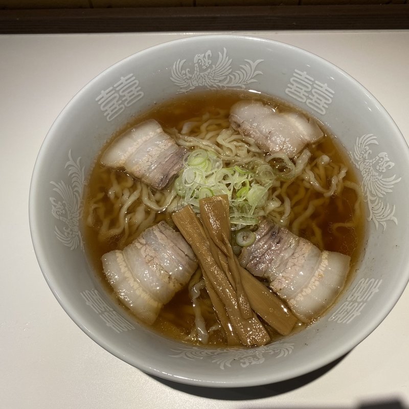 中華そば(中華そば啄木鳥)