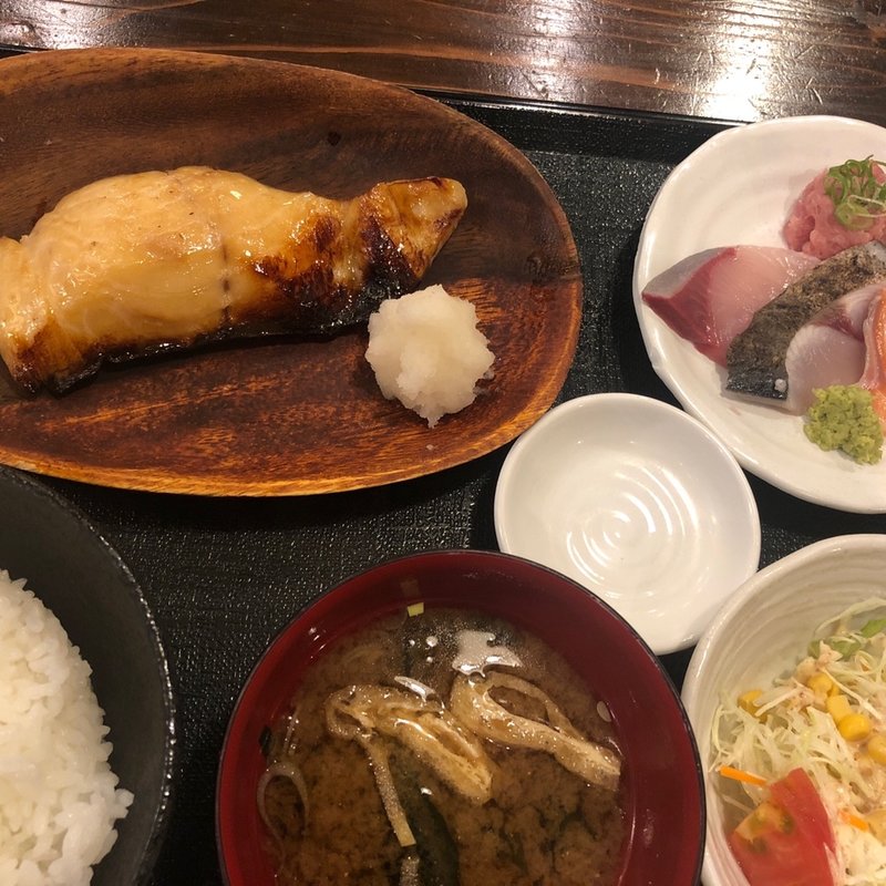 めだい正油漬(銀座漁港 快海)