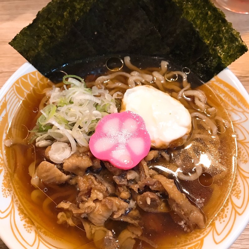 冷たい鶏中華(極中華蕎麦ひろた 七日町店)