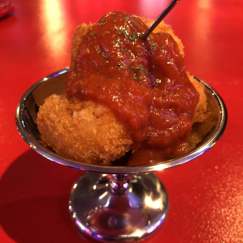 かにクリームコロッケ(ネオ酒場 ちちんぷいぷい 梅田店)