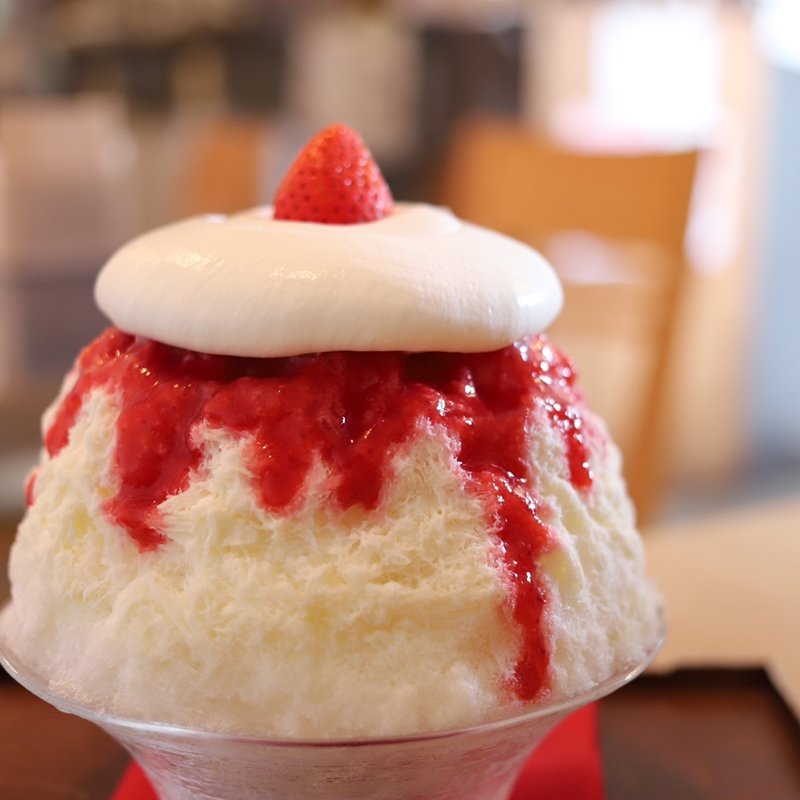 氷のショートケーキ(サカノウエカフェ )